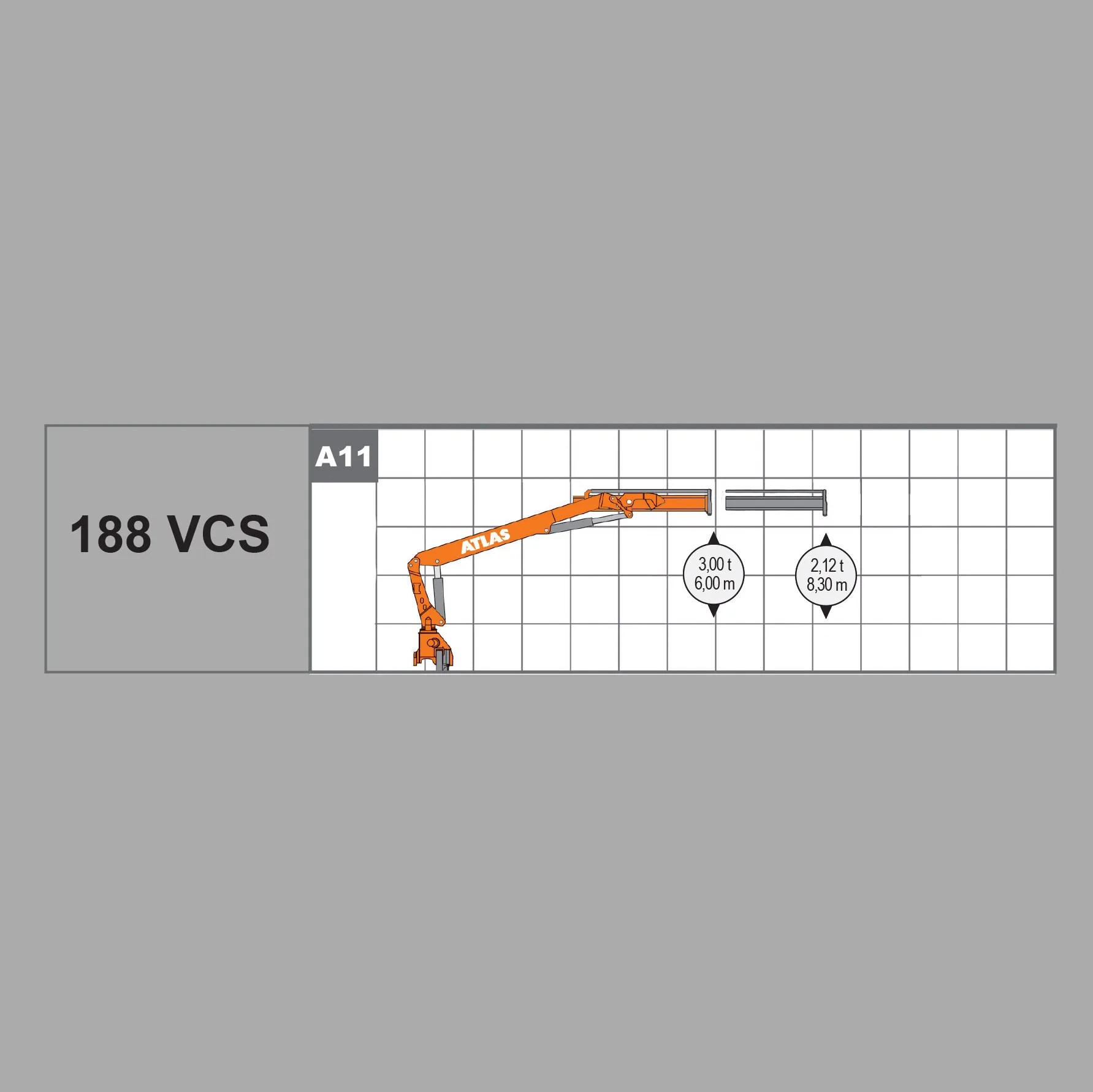Atlas Crane 188 - Image 3