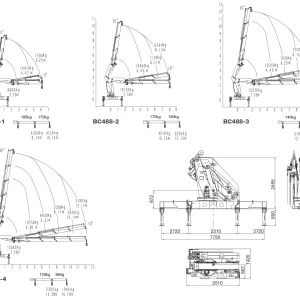 BC488 Knuckle Boom Crane
