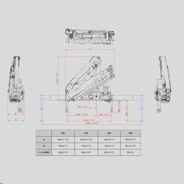 Bonfiglioli Crane Series L – P 12000 L - Image 7