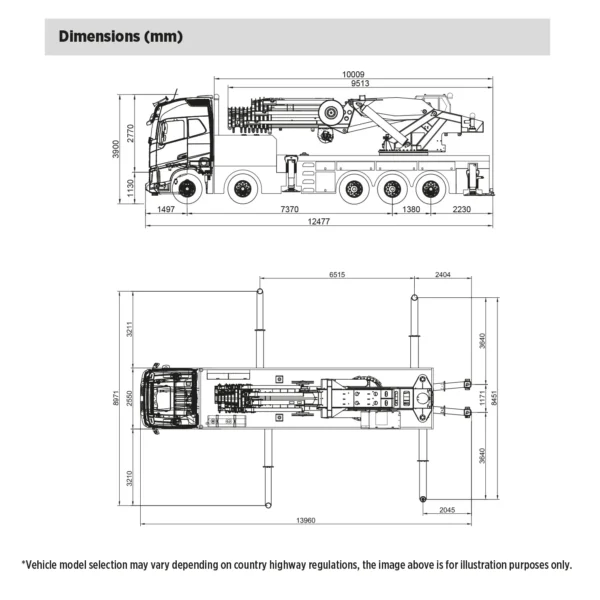 Hidrokon Crane - HK 270.00 L10+L6 - Image 6
